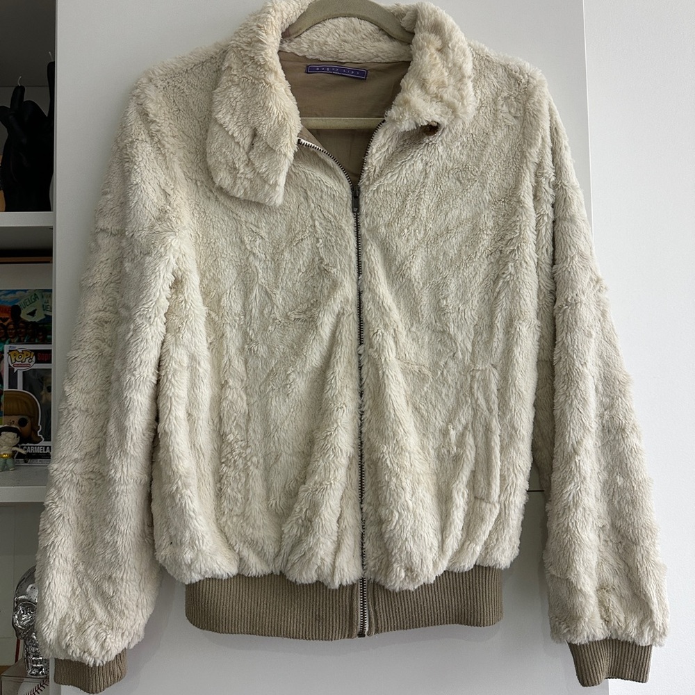 Sugar Lips fuzzy jacket